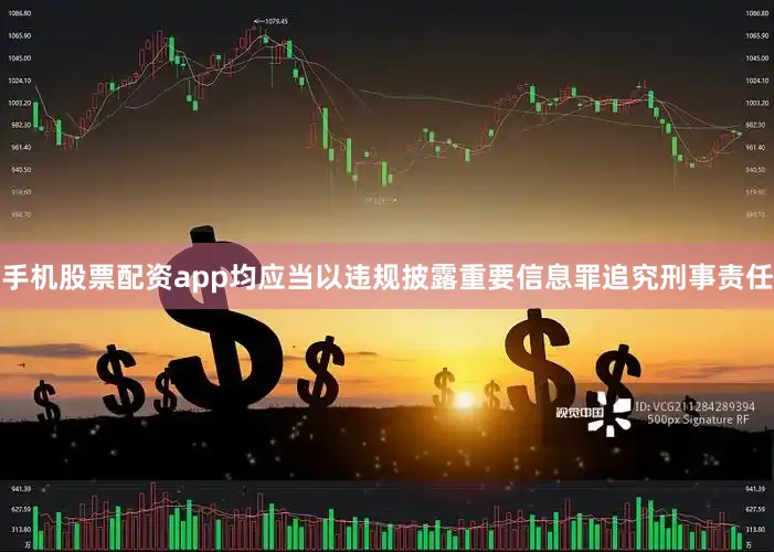 手机股票配资app均应当以违规披露重要信息罪追究刑事责任